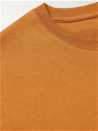 Organic Basics - Organic Cotton-Jersey T-Shirt - Orange