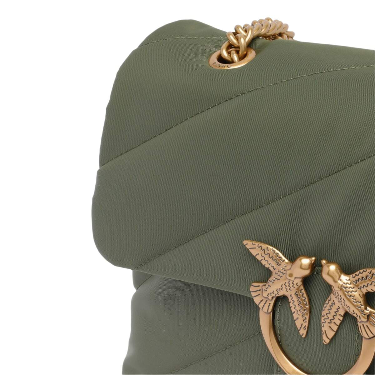 Pinko Love Bag Recycled Tissue Crossbody Bag