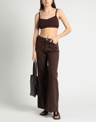 Jucca Womens Top Chocolate in Brown