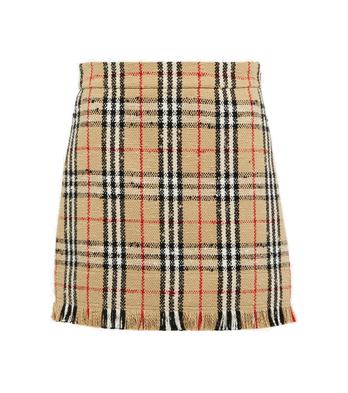 Burberry - Vintage Check bouclé miniskirt Burberry