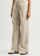 Herno Wide-leg Stretch-nylon Trousers Cream