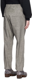 Jan-Jan Van Essche Gray Elasticized Trousers