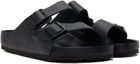 Birkenstock Black Regular Arizona Sandals