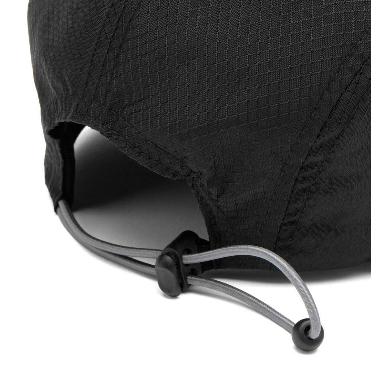 Butter Goods Men's Stride 4 Panel Cap in Black 