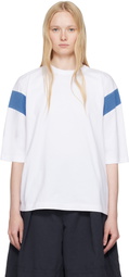 YMC White Triple Skate T-shirt