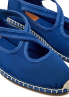 Polo Ralph Lauren Cross-over Grosgrain Espadrille Mary Jane Flats Navy