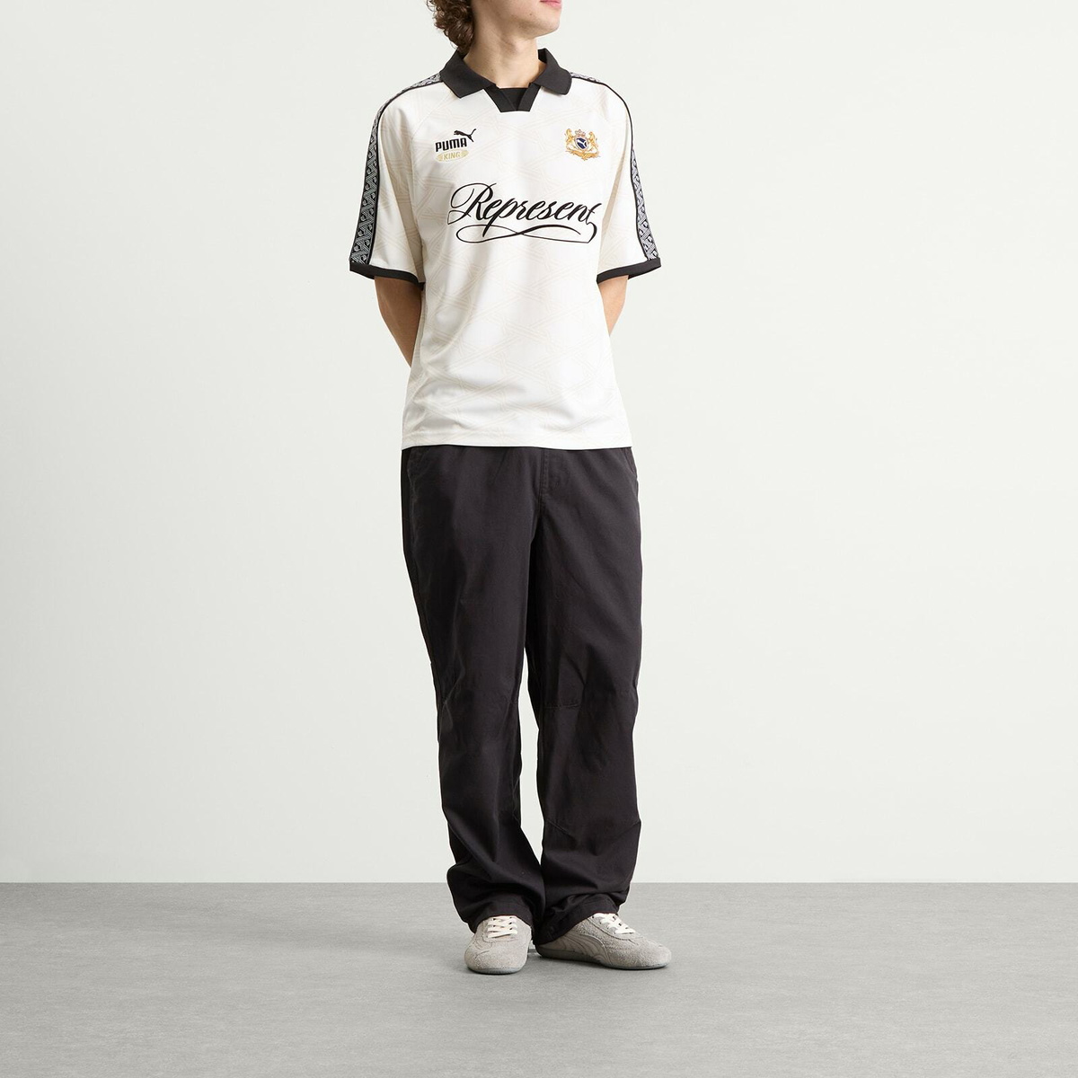 Puma x REPRESENT King Jersey in Shoji-Aop