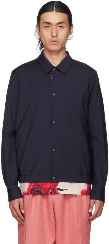 Photo: Paul Smith Navy Wool Jacket