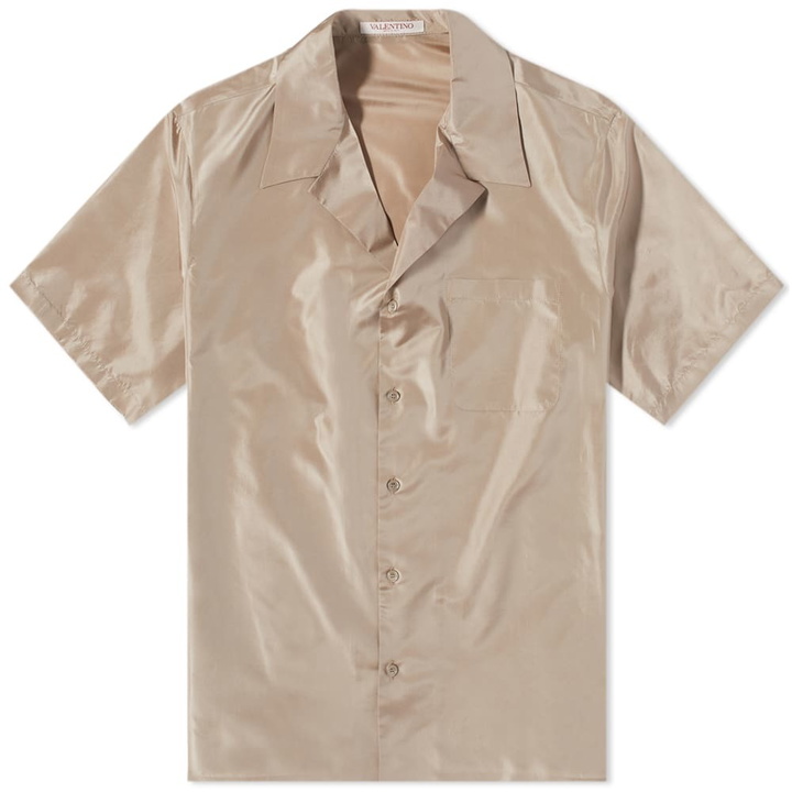 Photo: Valentino Washed Silk Bowling Shirt