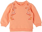 Chloé Baby Pink Embroidered Sweatshirt