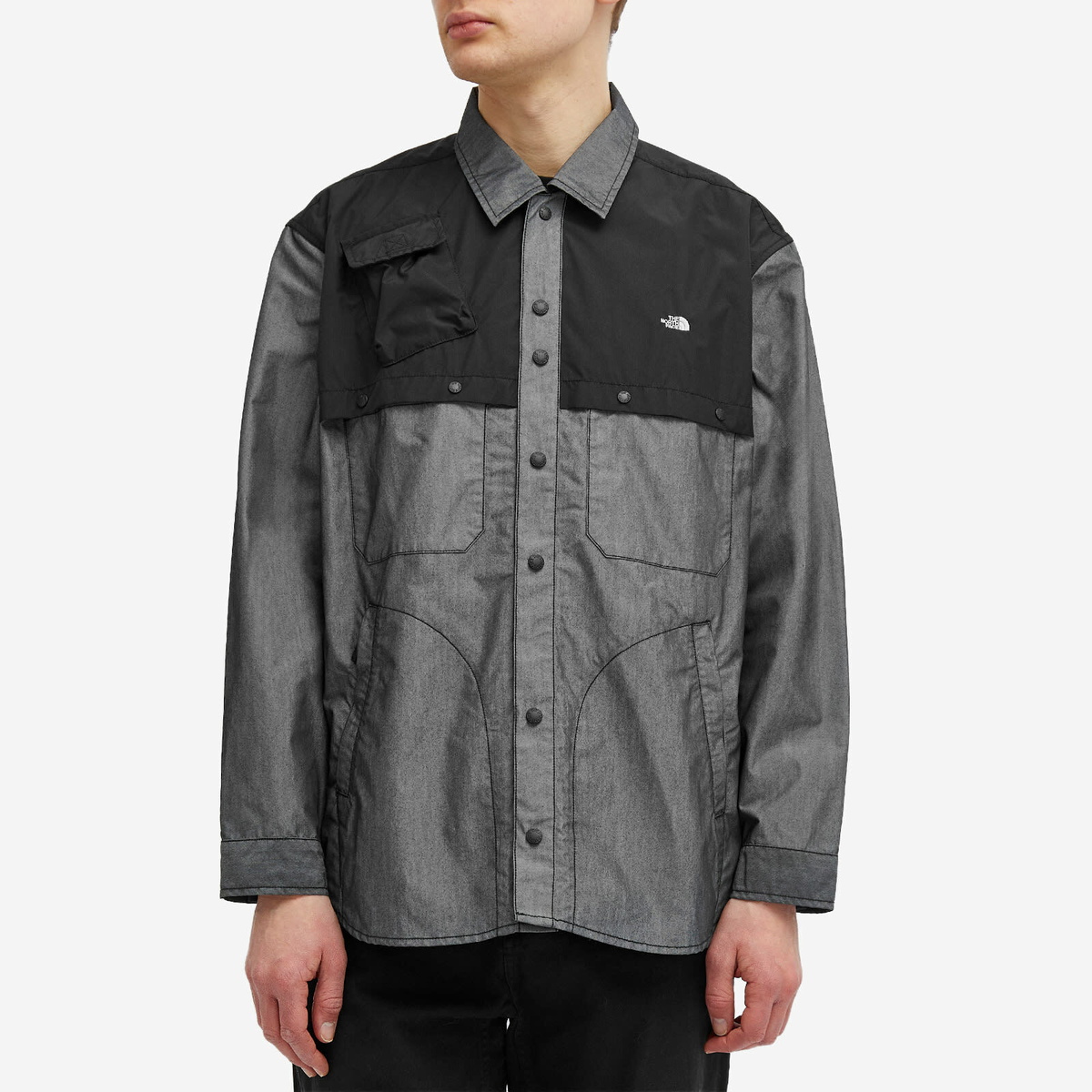 The North Face Men's UE Denim Shirt in Dark Indigo Wash The North Face