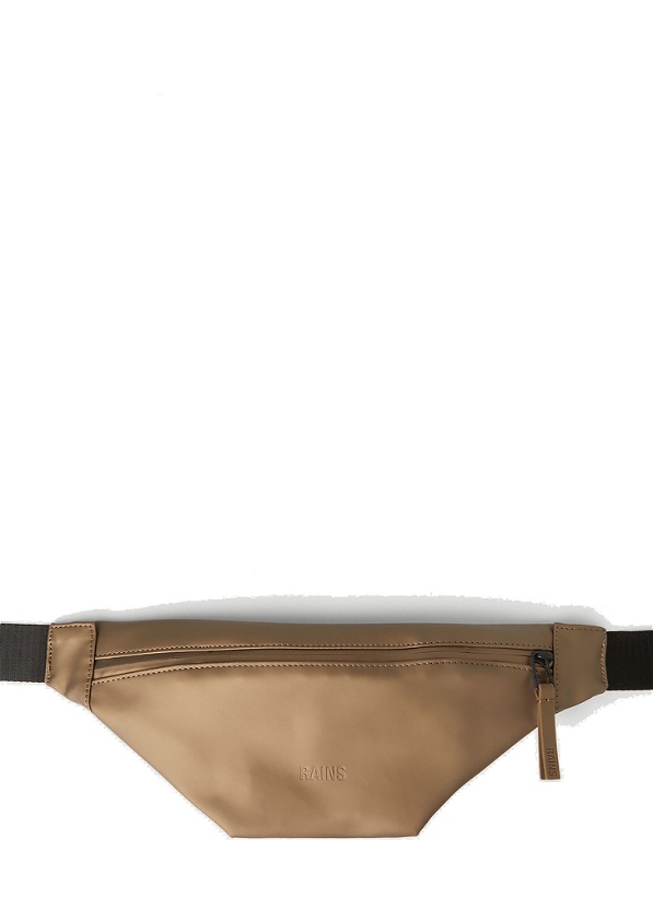 Photo: Logo Mini Belt Bag in Brown