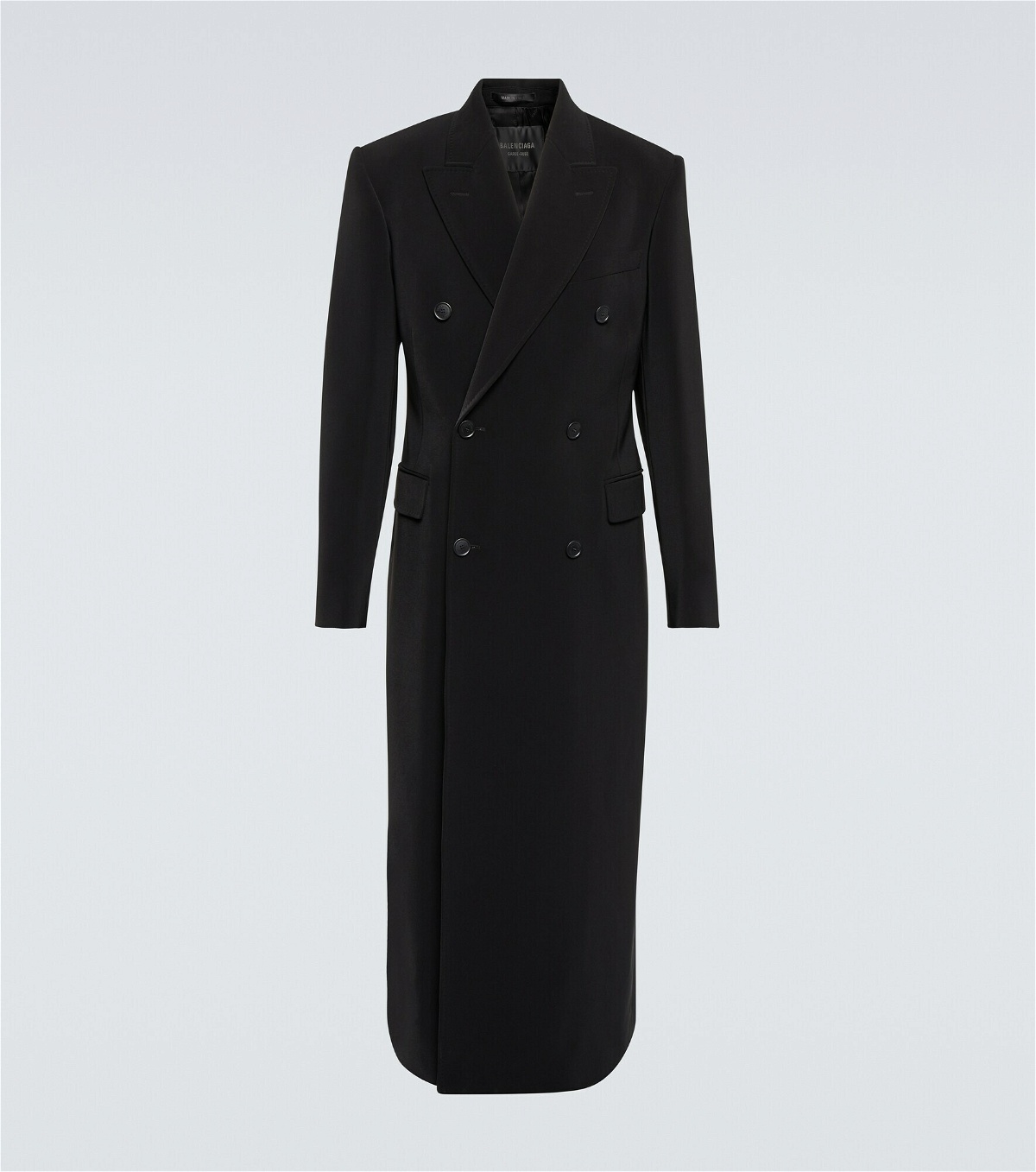 Balenciaga - Double-breasted longline coat Balenciaga