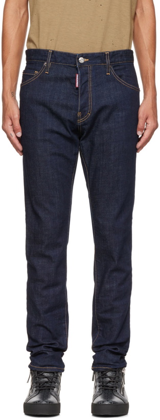 Photo: Dsquared2 Navy Cool Guy Jeans