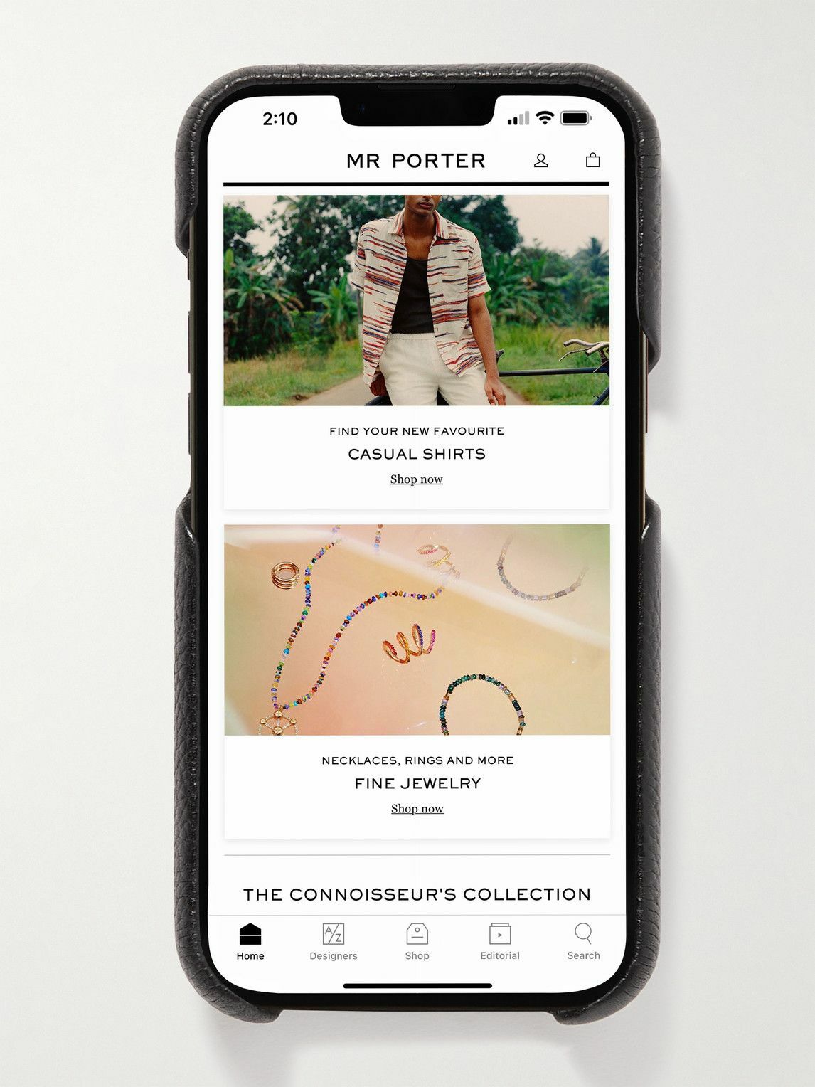 TOM FORD - Logo-Embellished Full-Grain Leather iPhone 13 Pro