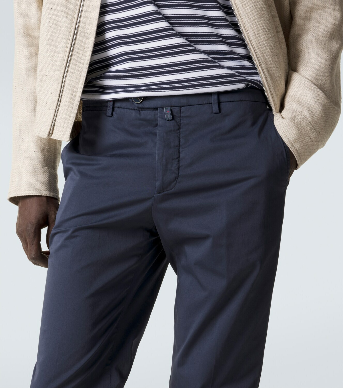 Kiton Cotton-blend chinos