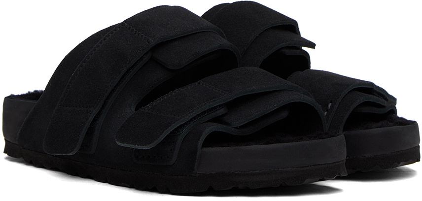 Tekla Black Birkenstock Edition Uji Sandals