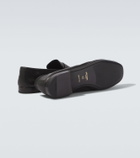 Prada Leather penny loafers