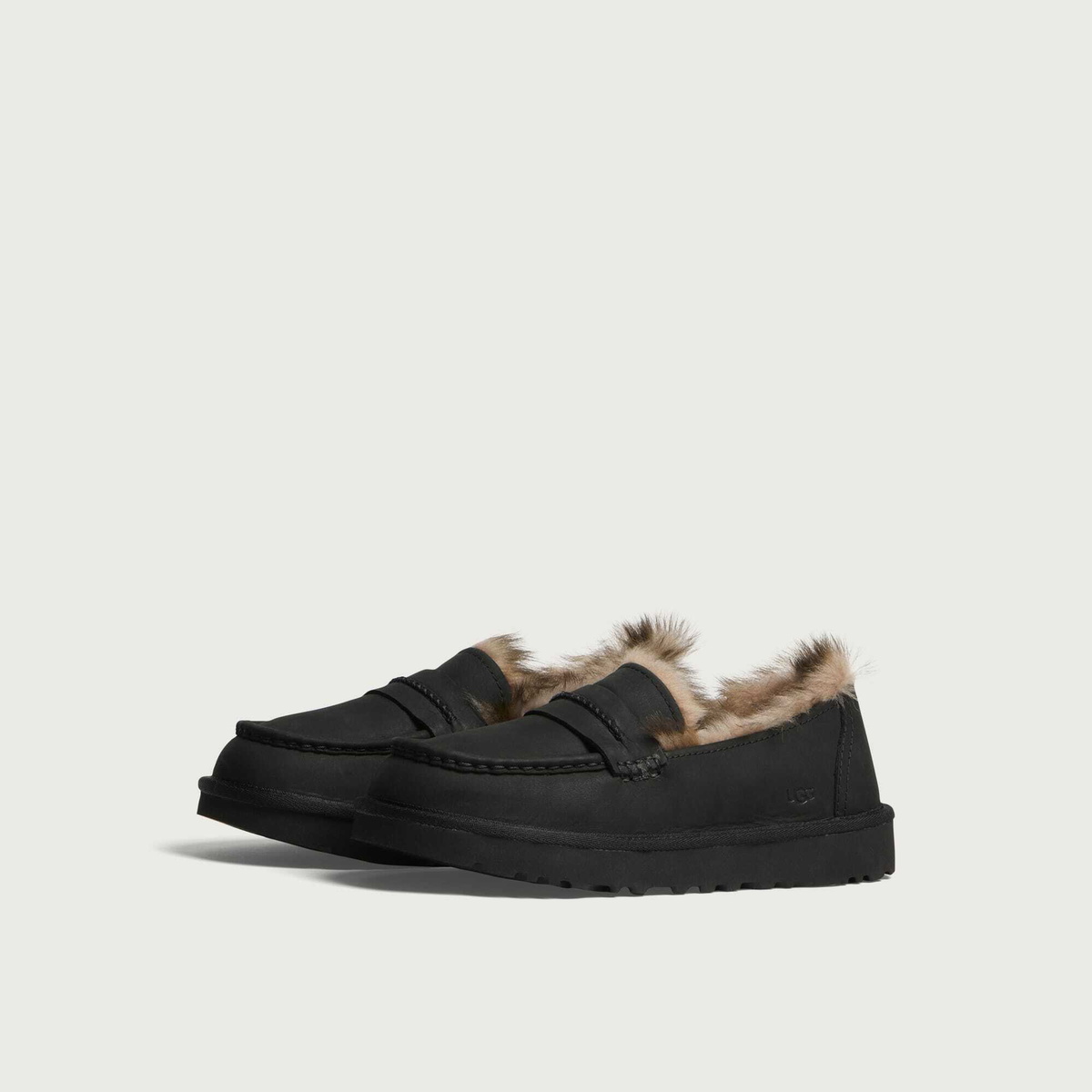 UGG Women's Ellis Nubuck Loafer in Black
