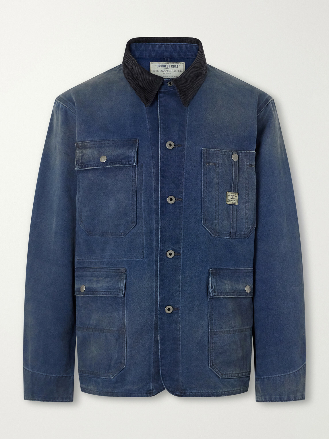 RRL - Cotton-Canvas Blouson Jacket - Blue