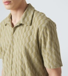 Frescobol Carioca Faustino jacquard terry polo shirt