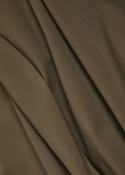 High At-length Stretch-jersey Midi Dress Brown