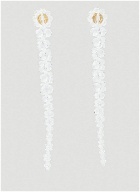 Drip Earrings in White