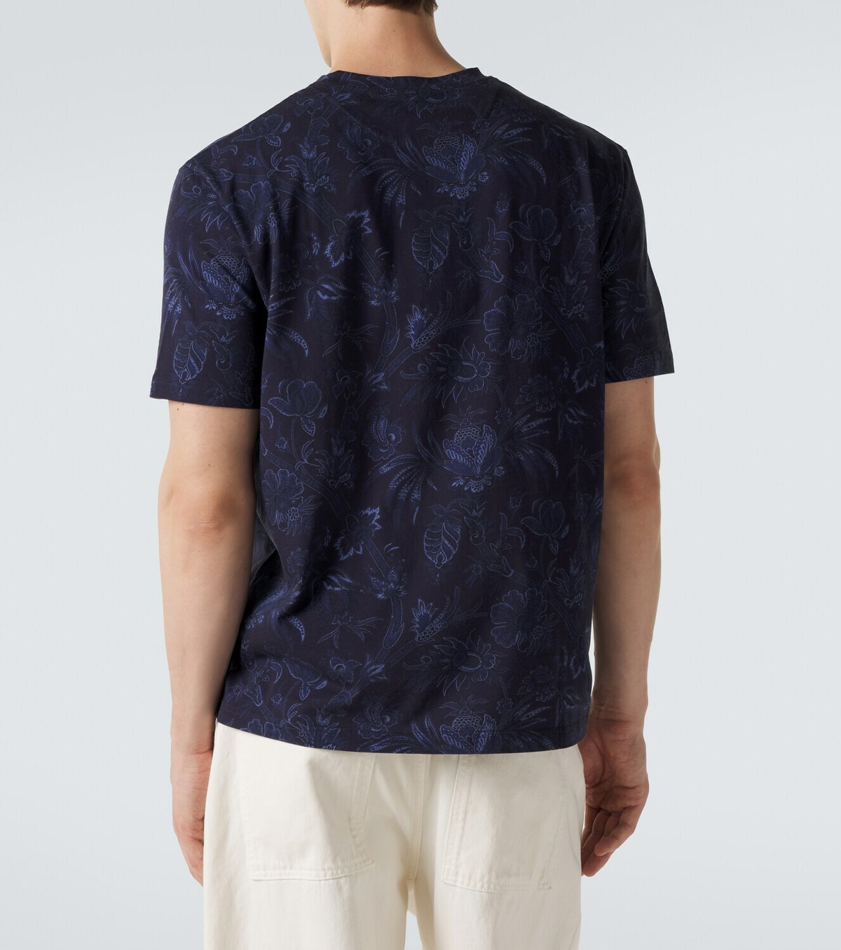 Etro Floral cotton T-shirt