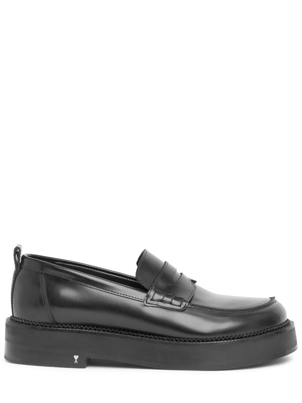 Photo: AMI PARIS Anatomical Toe Leather Loafers