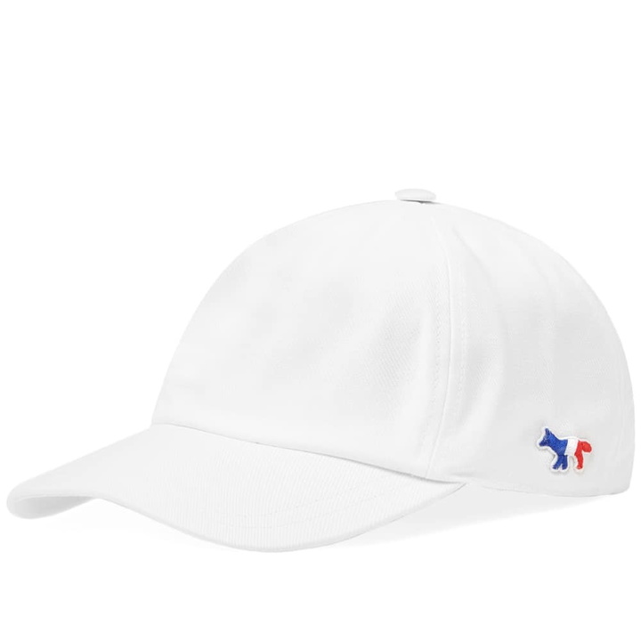 Photo: Maison Kitsuné Tricolour Fox 6 Panel Cap