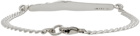 Faris SSENSE Exclusive Silver Roca ID Bracelet