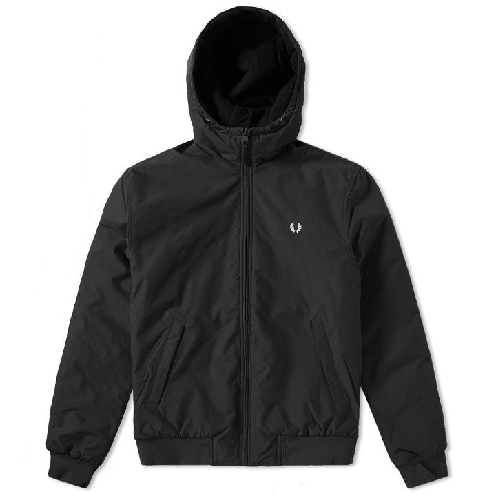 Photo: Fred Perry Quilted Hooded Brentham Jacket