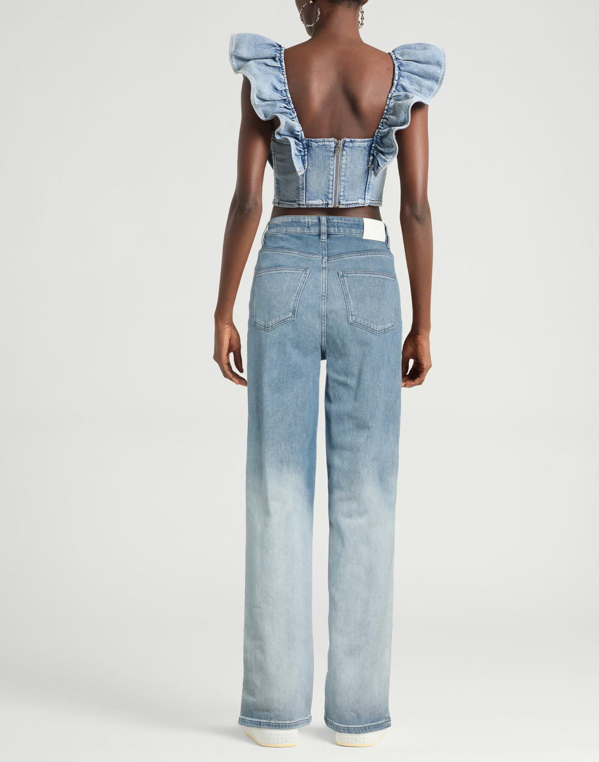 Gestuz Womens Jeans in Blue