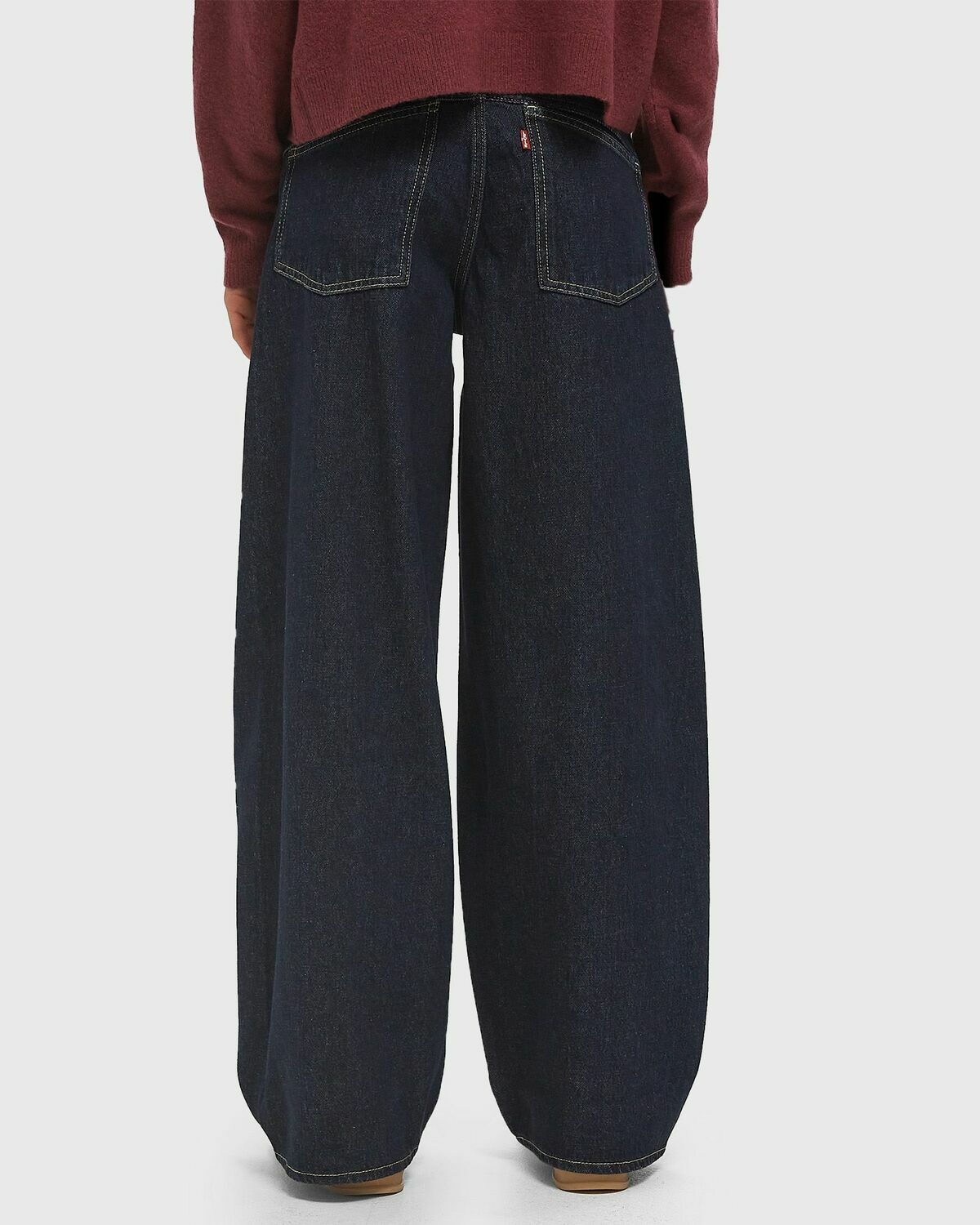 Levis SUPER BAGGY BARREL Blue Womens Jeans