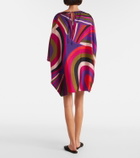Pucci Iride silk satin minidress