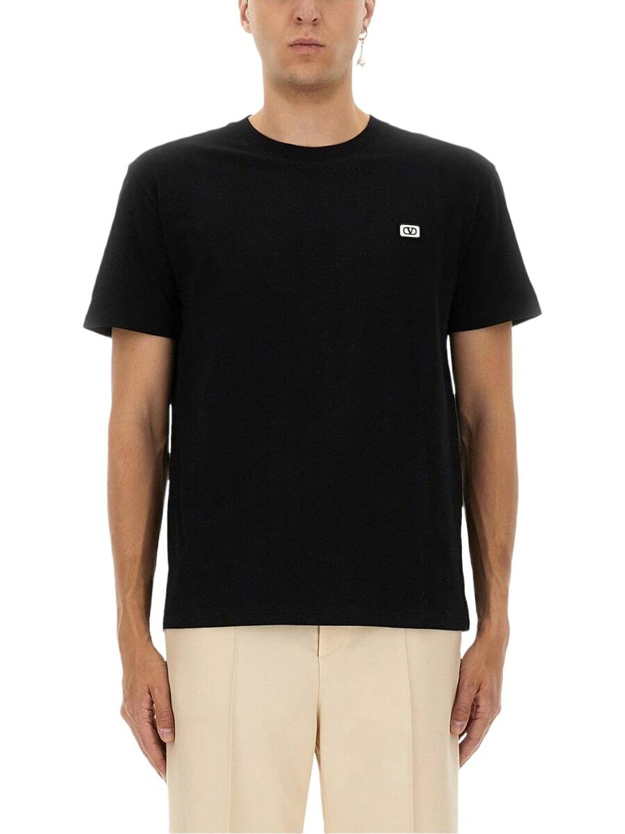 Valentino Navy Neon Universe Print T-Shirt Valentino