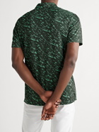 adidas Golf - Printed Primeblue Golf Polo Shirt - Green