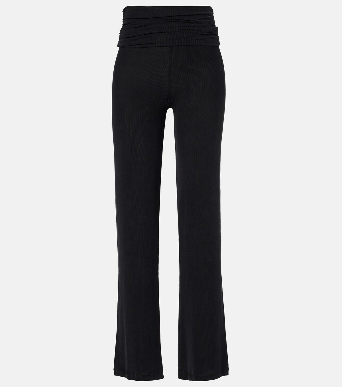 Aya Muse Gathered high-rise straight pants