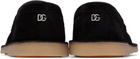 Dolce&Gabbana Black Calfskin Loafers