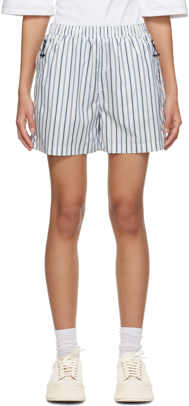 Photo: Soulland White Mateo Shorts