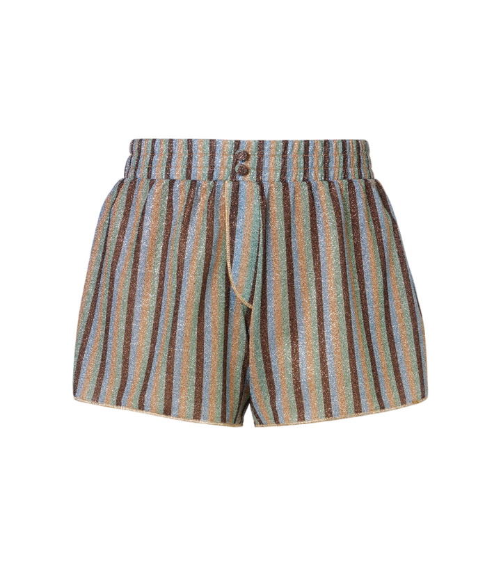 Photo: Oséree Lumière striped shorts