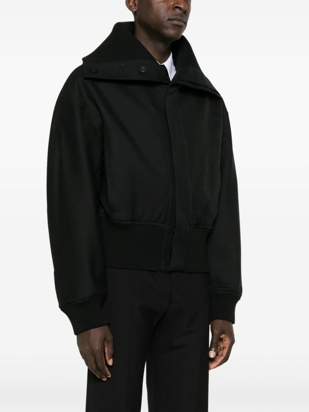 Jacquemus Le Bomber Bordo Bomber Jacket Jacquemus