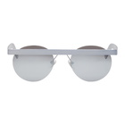 Han Kjobenhavn Silver Stable Mirror Sunglasses