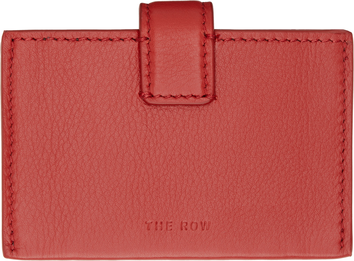 The Row Red Multi Card Holder