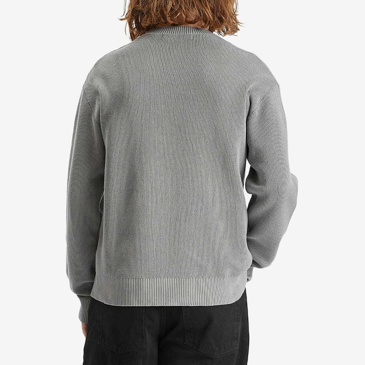Daily Paper Men's Logo Knit Sweater in Wet Weather