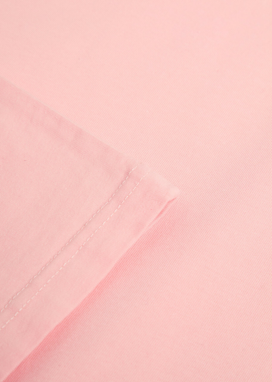 American Vintage Fizvalley Cotton T-shirt Light Pink