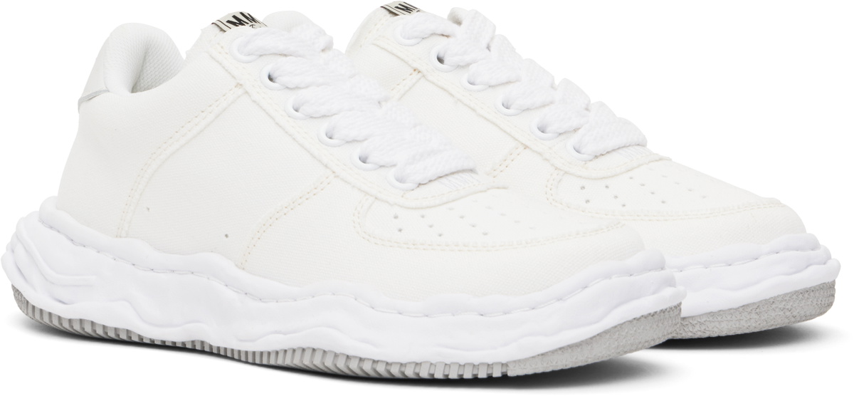 Maison MIHARA YASUHIRO White Wayne OG Sole Canvas Low-Top Sneakers 
