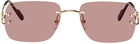 Cartier Gold 40th Anniversary Sunglasses