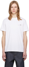 A.P.C. White Item T-Shirt