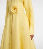 Leo Lin Josephine floral silk gown